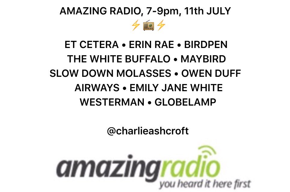 Back on <a href="/amazingradio/">Amazing Radio</a> tonight at 7pm! Join me for some future hits ⚡️ amazingradio.com/audition