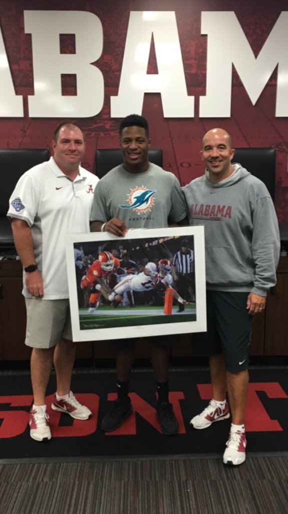 <a href="/KDx32/">Kenyan Drake™</a>..thanks for your trust! Will never forget this great play only 6 weeks after your injury! Roll Tide!
