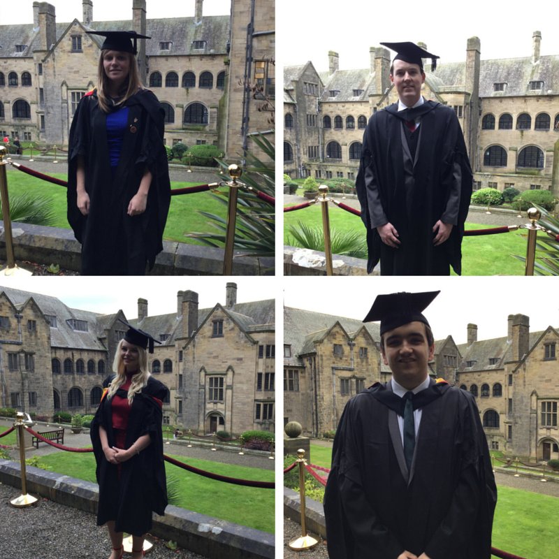 BangorUni's tweet image. A few photos from today's celebrations! #Bangor2016