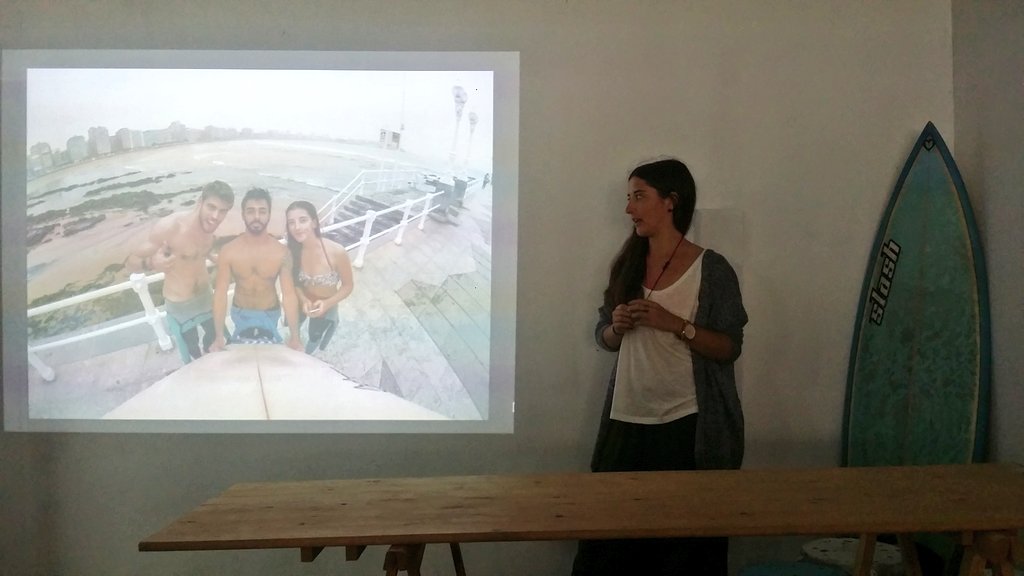 Aurora_Barrero's tweet photo. #Surfworking @inescatpower de @dsertcorp nos cuentan quienes son y qué hacen #startup #Asturias #Surf https://t.co/5ktTD5jOiW