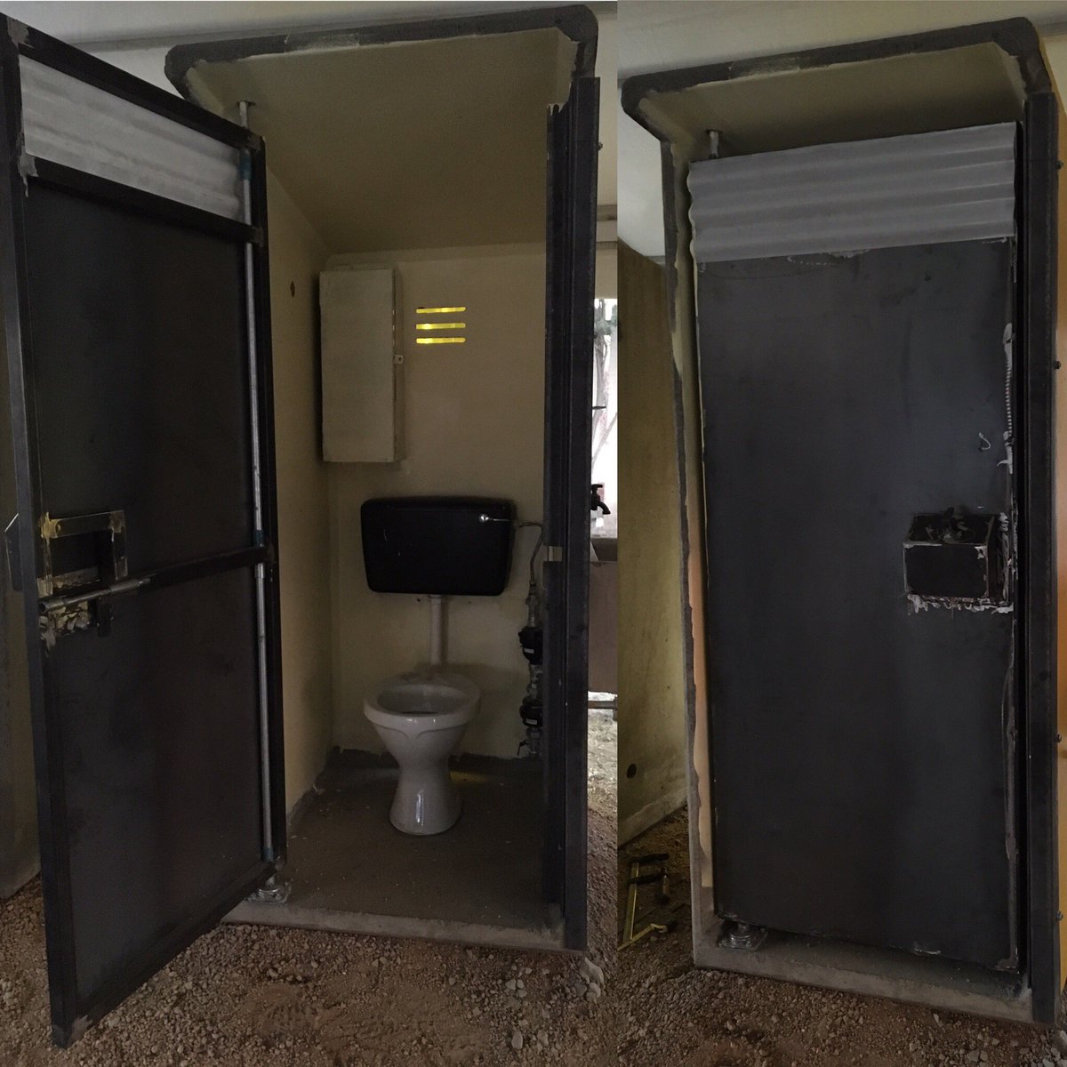 lukepettenon's tweet photo. Day 3 of the @CommPlumbing in #Diesploot #SouthAfrica complete! Door &amp; storage fabricated &amp; installed!🚪#commplumbing https://t.co/IdE6MeLqnd