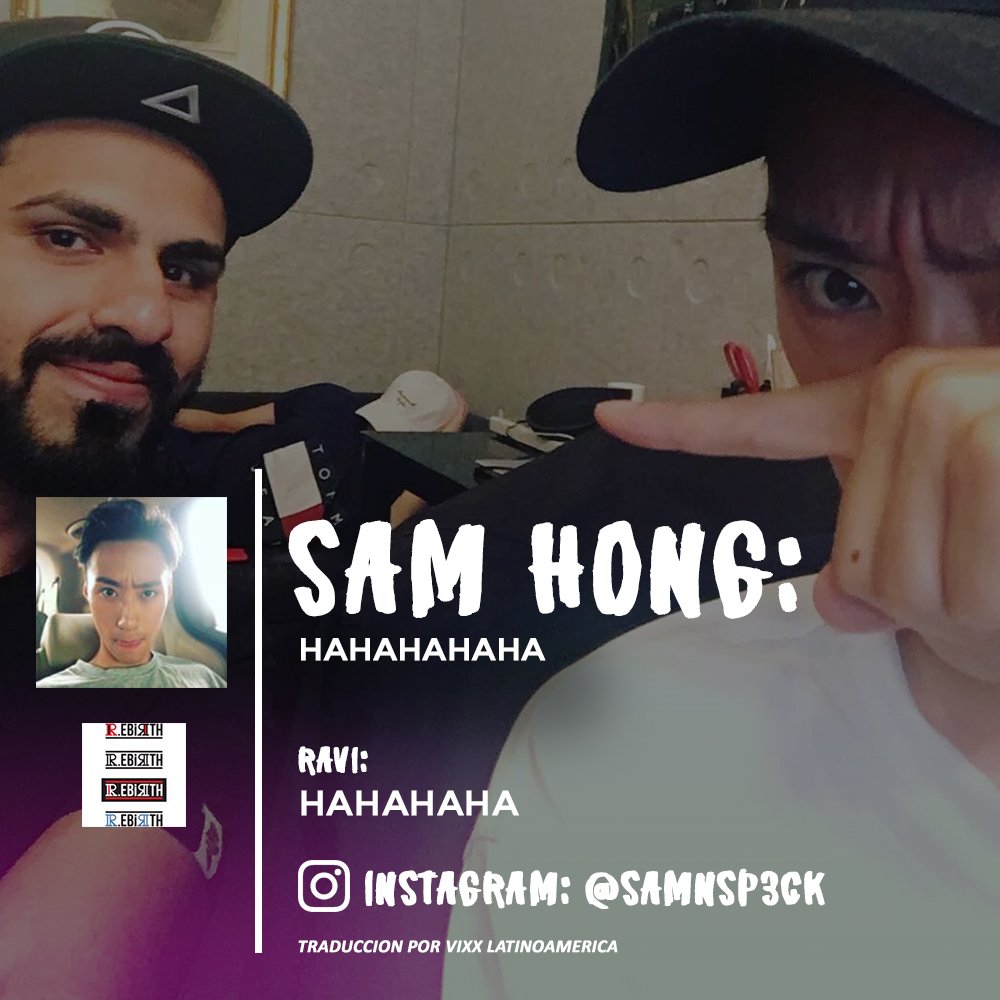 VIXX_LatinoA's tweet photo. 【INSTAGRAM】110716 #SamHong #VIXX #빅스 #Ravi #라비 (@samnsp3ck):[🐰📀] https://t.co/3OZJX9zvav