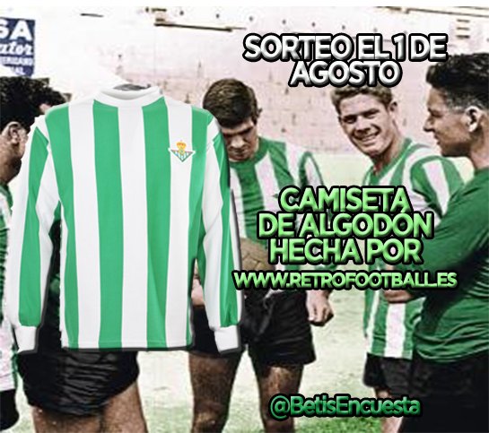 PuroBalompie_'s tweet photo. RT+seguir esta cuenta+seguir @Retrofutbol y entra en el sorteo de una camiseta retro del Betis como la de la imagen⚽ https://t.co/R7Nki0NXyi