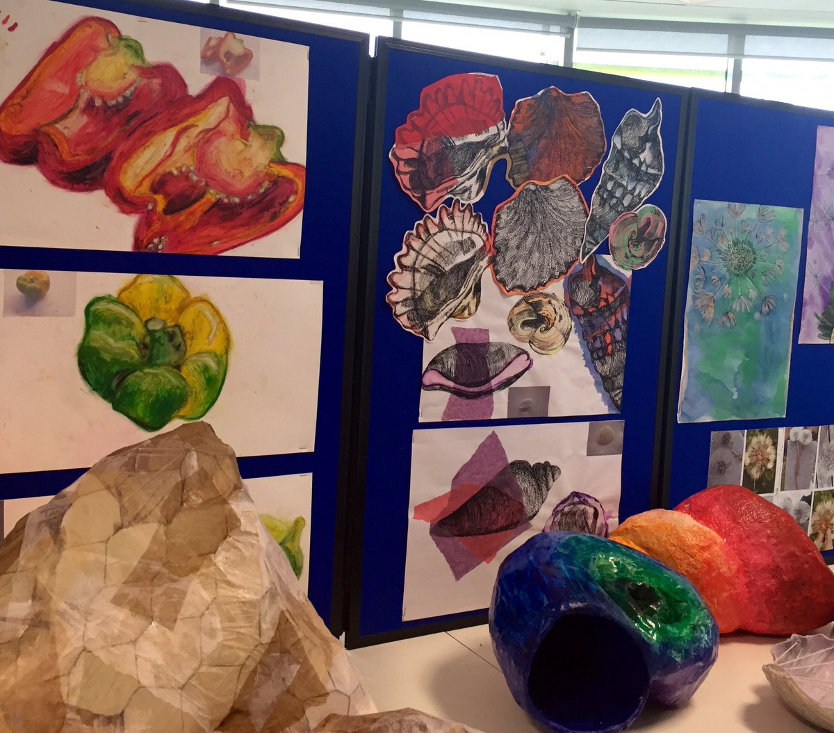 EmmaFAllen1's tweet photo. Fabulous artwork by the young people @DarwenVale #amplifylaunch https://t.co/WukBOvWnDq