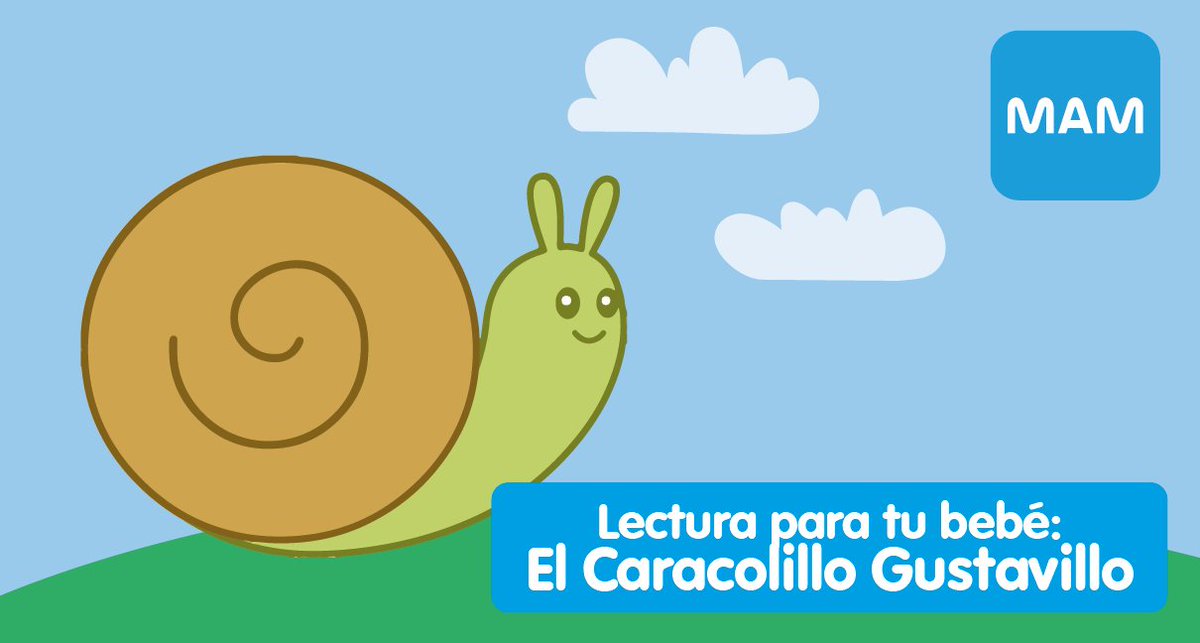 MundoMAMChile's tweet image. #DulcesSueñosMAM Compartimos con uds este hermoso cuento llamado El caracolillo Gustavillo: goo.gl/4p3mL0