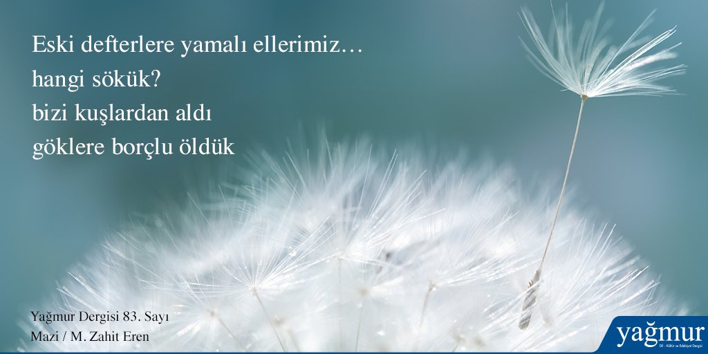 ‘ Mazi’ şiiri ve edebiyat adına daha fazlası için ► goo.gl/yT6c1Q