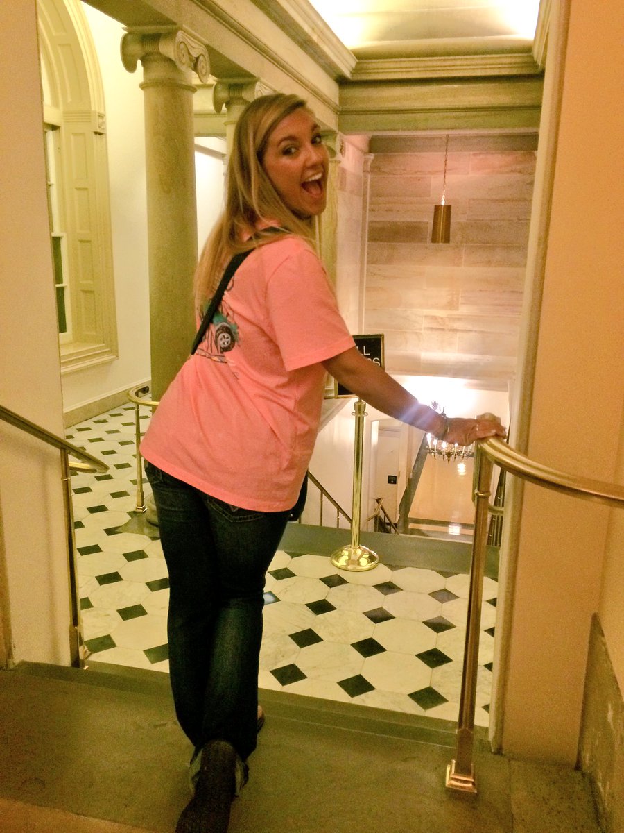aturrentine11's tweet photo. Sorry @HillaryClinton I'm gonna be first woman president #capitalsteps https://t.co/xepHQUnco4