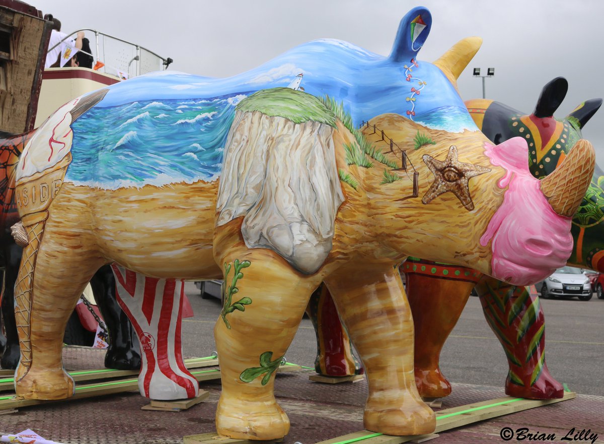 #GreatBigRhinos of the day <a href="/seasiderhino/">SeasideRhino</a> created by <a href="/gingerleo/">Lee O'Brien</a>, sponsored by <a href="/MLfancydress/">Mainline Fancy Dress</a> part of <a href="/GreatBigRhinos/">Great Big Rhinos</a>