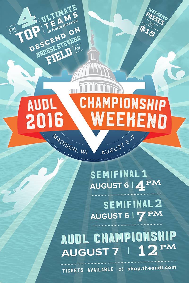 watchUFAtv's tweet image. 12 playoff teams
1 goal
Get your tickets today bit.ly/TixChamp
#AUDL