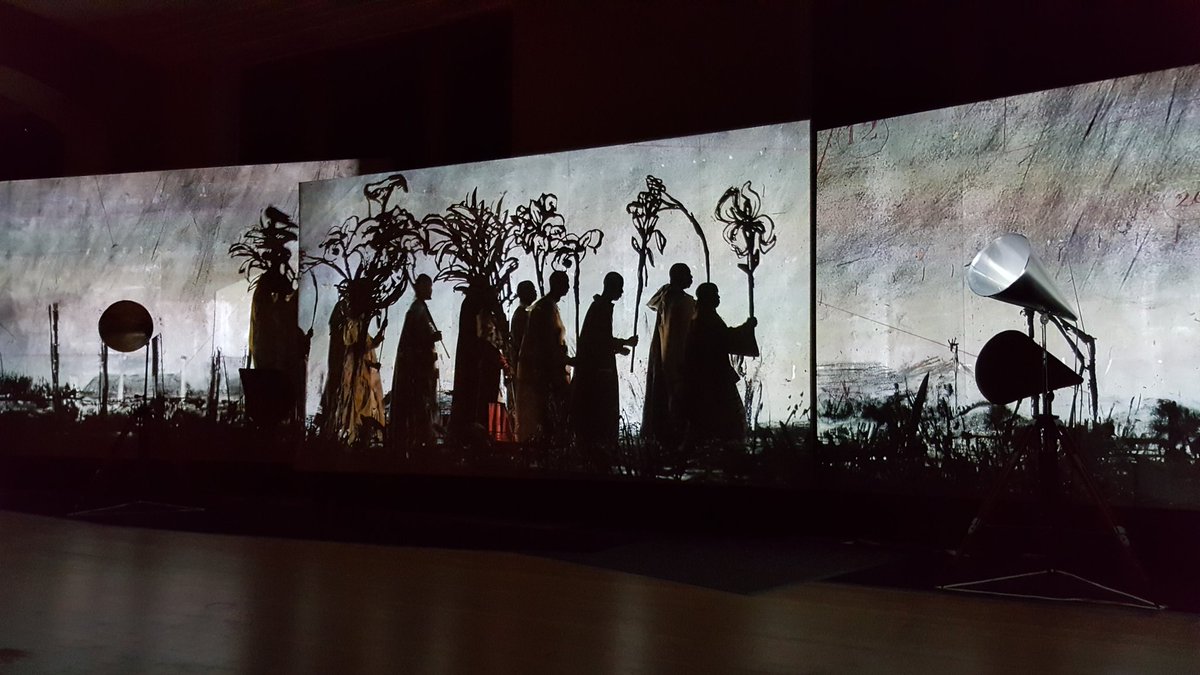 BredaLynch2's tweet photo. #noitis #WilliamKentridge #berlin #martingropiusbau https://t.co/aKiS94Y3XH