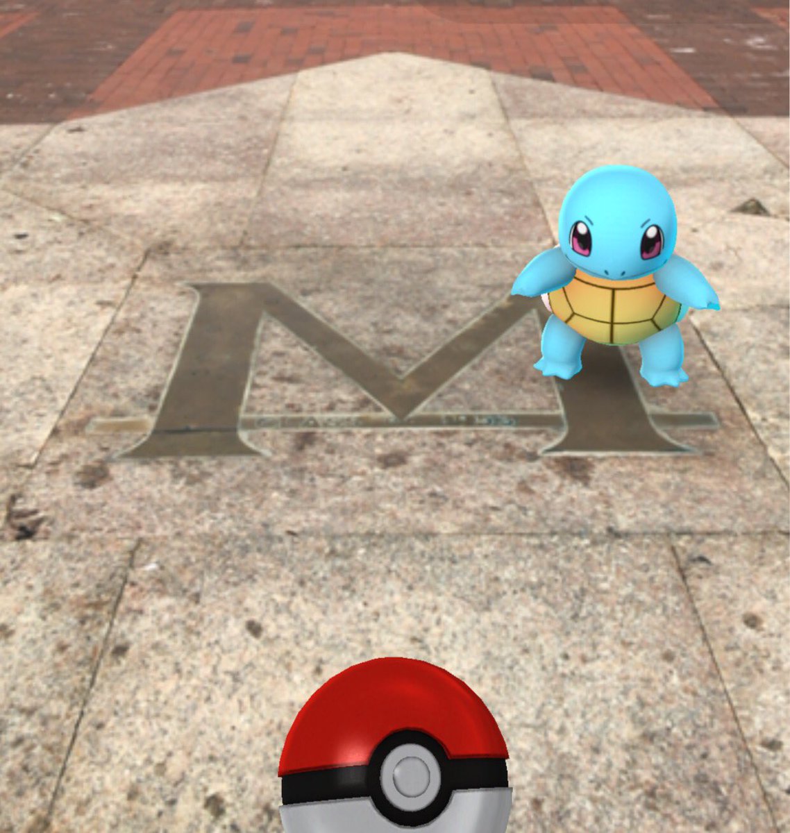 UMich's tweet photo. Squirtle may not do well on his 1st blue book, but you can get #PokemonGo tips &amp; prizes on UofMichigan on @Snapchat. https://t.co/GTpMVdJV3V