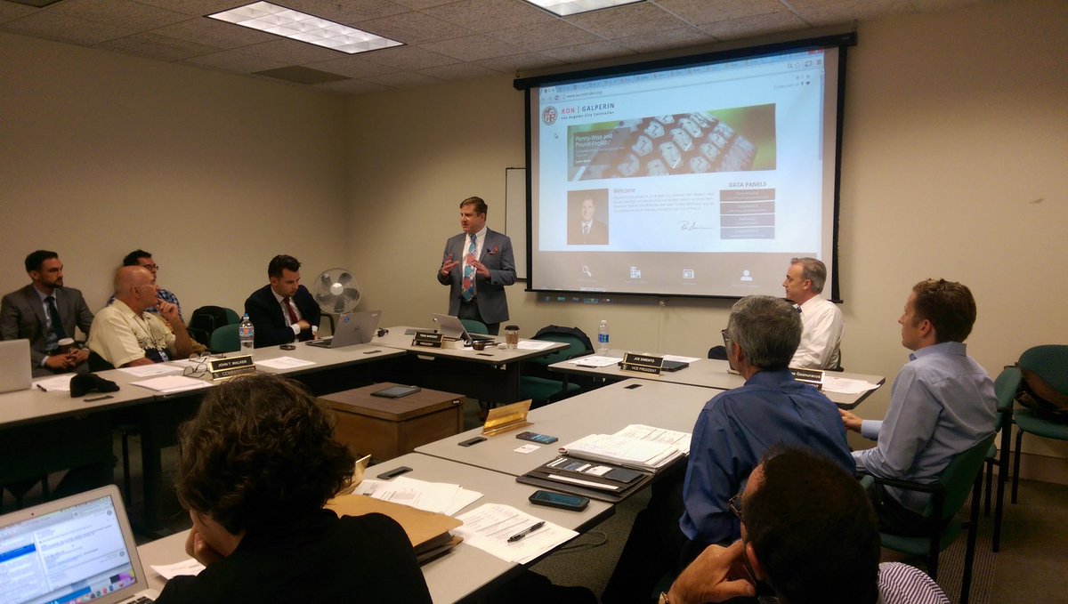 geanuracos's tweet photo. Thanks @RonGalperin for the update on MyPayLA app &amp; #opendata initiatives to our IPC commission @juan4prez https://t.co/T9zdKAD48Y
