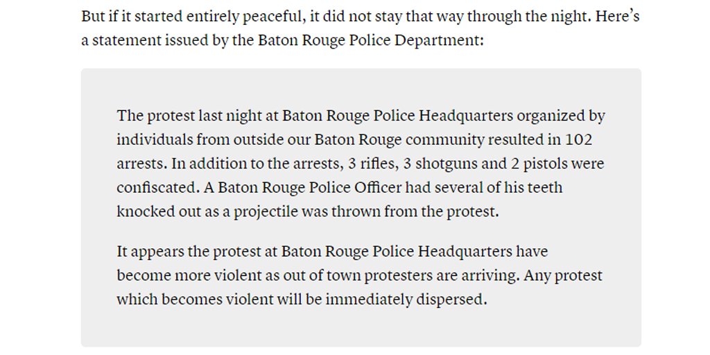 jswanson2240's tweet photo. Arrests do not = violence. I have repeatedly seen claims from police departments of the evolution of peaceful 1/2 https://t.co/qcV48WxyBY