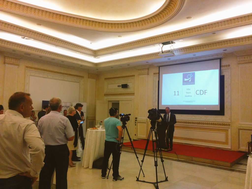 Danlazi's tweet photo. Celebrating #11 years of #CDF project, the most prominent in capacity development w/ @jbraathu @kfosi @UNDP_Kosovo https://t.co/QKqzJyp8EX