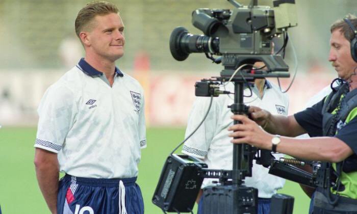 _Shout_Out_Loud's tweet photo. This is Gazza - not the poor shell of a man the cunt journalists @TheSun want to hound and persecute https://t.co/x4OCpC6Z5t