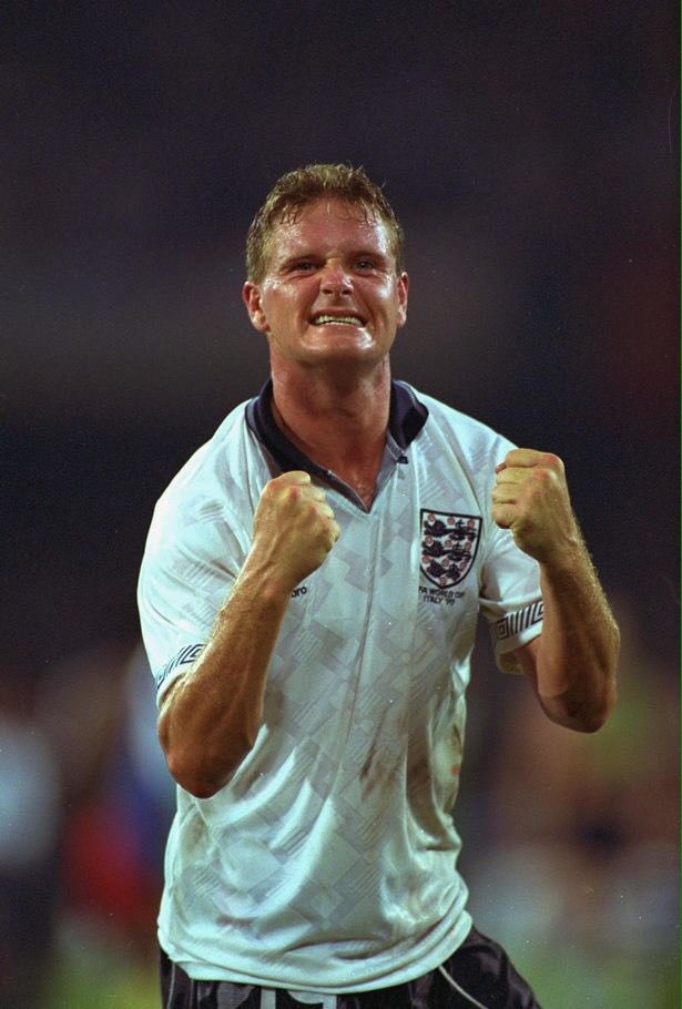 _Shout_Out_Loud's tweet photo. This is Gazza - not the poor shell of a man the cunt journalists @TheSun want to hound and persecute https://t.co/x4OCpC6Z5t