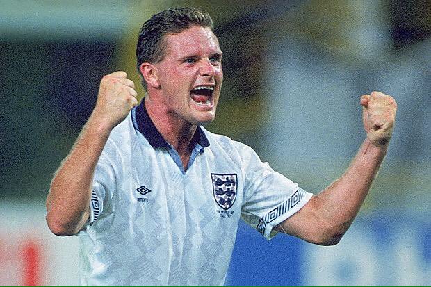 _Shout_Out_Loud's tweet photo. This is Gazza - not the poor shell of a man the cunt journalists @TheSun want to hound and persecute https://t.co/x4OCpC6Z5t
