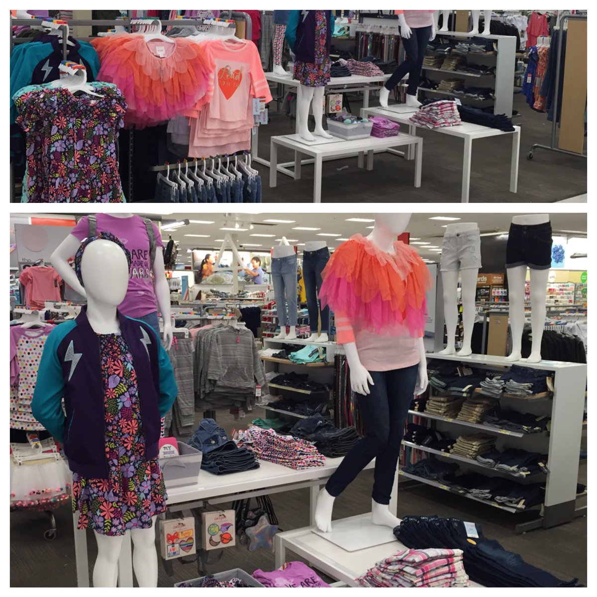 TargetETLMaggie's tweet image. Guest are loving the new Cat and Jack line in girls @Steph_A0913 @abbyrohrer84 @steveD369DTL #GOBIG #Sales #1983