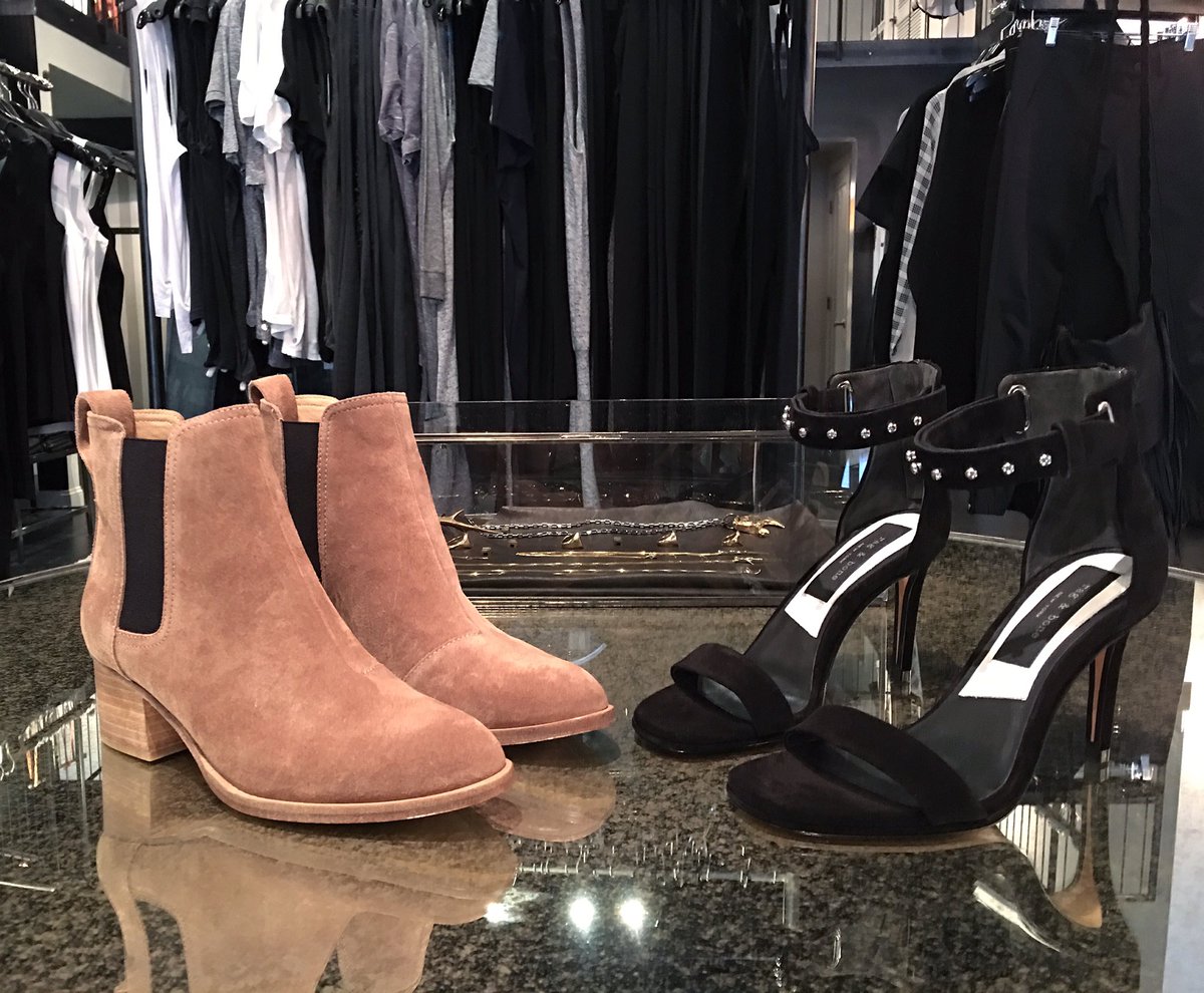 HAudreyBoutique's tweet photo. Interrupting your Monday to show off our newest shoes in stock from @rag_bone ! The Walker boot &amp; Tamira sandals  😍 https://t.co/TUkkBbugv6