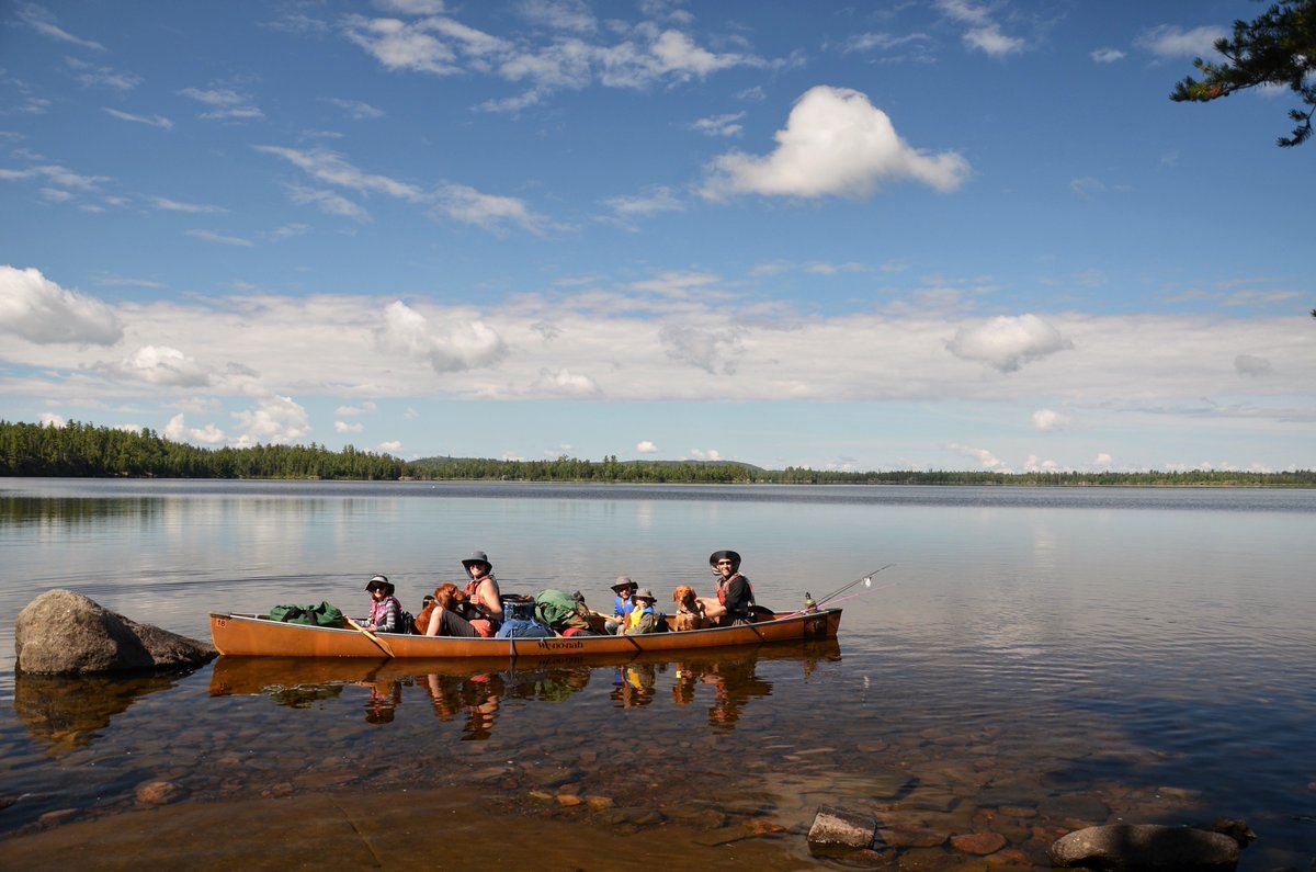 savethebwca's tweet photo. Our State Director, @alexfalconrt has mastered the family #BWCA trip (📷  taken on Ima Lake) #SavetheBWCA #squadgoals https://t.co/MmEgvrzGba