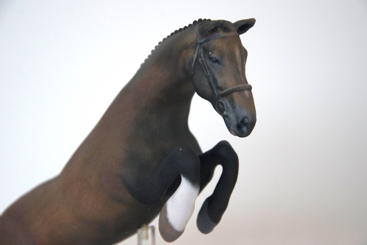Do you like #horses? So do we! Check out this #3Dprinted #sculpture of the late, great Hickstead! #JumpingHorse