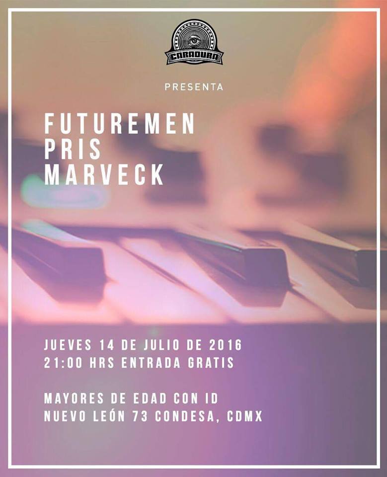 caraduramx's tweet photo. ¡Para este #JuevesDeBuenRock de 656 no se pierdan a @SomosMarveck, @Futurem3n y @PrisPomeroy!
#EntradaLibre, 18+ID https://t.co/PD6Tp5jFWx