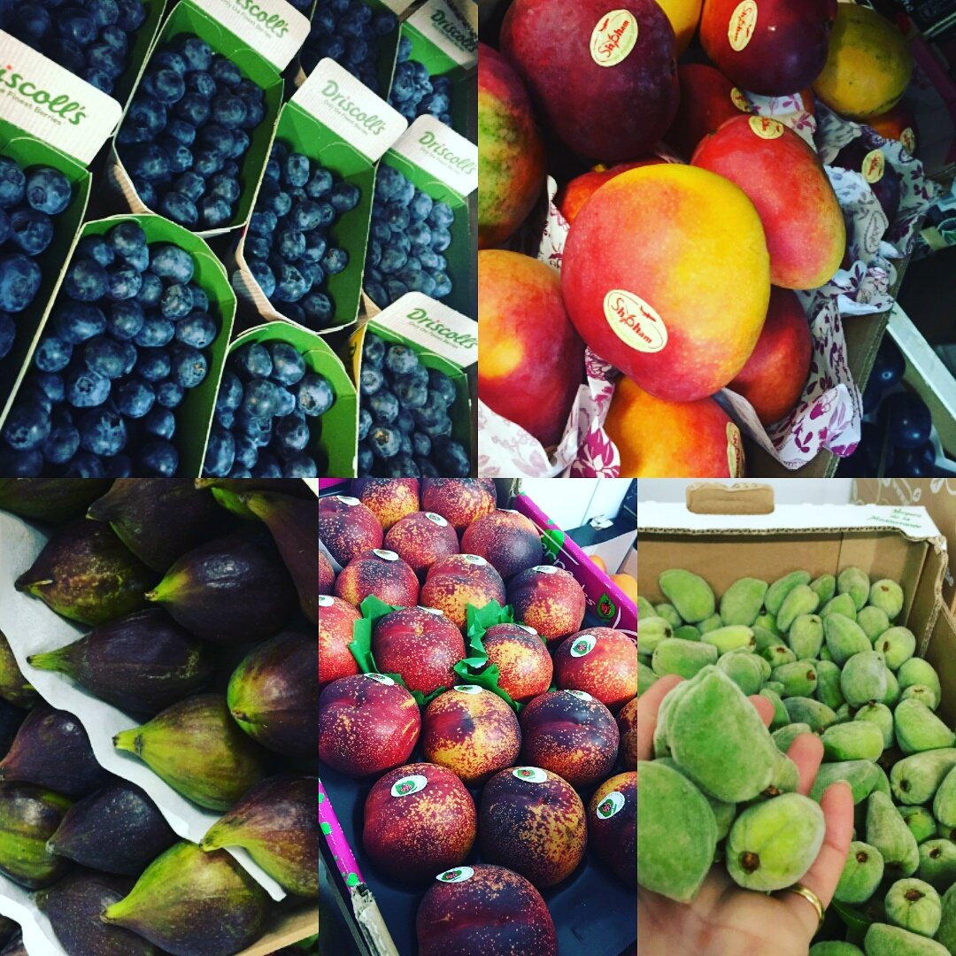 WildHarvestUK's tweet photo. #peaches #blueberries #italianfigs #freshalmonds #tallimangos https://t.co/IQUCABntZP