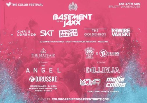Yiotti's tweet photo. *ANGEL X DJ RUSSKE* headlining the @MayfairSessions stage @TCFCardiff on 27th August, DM for tickets! 📲🙌🔊 https://t.co/9YzjVEkFWD
