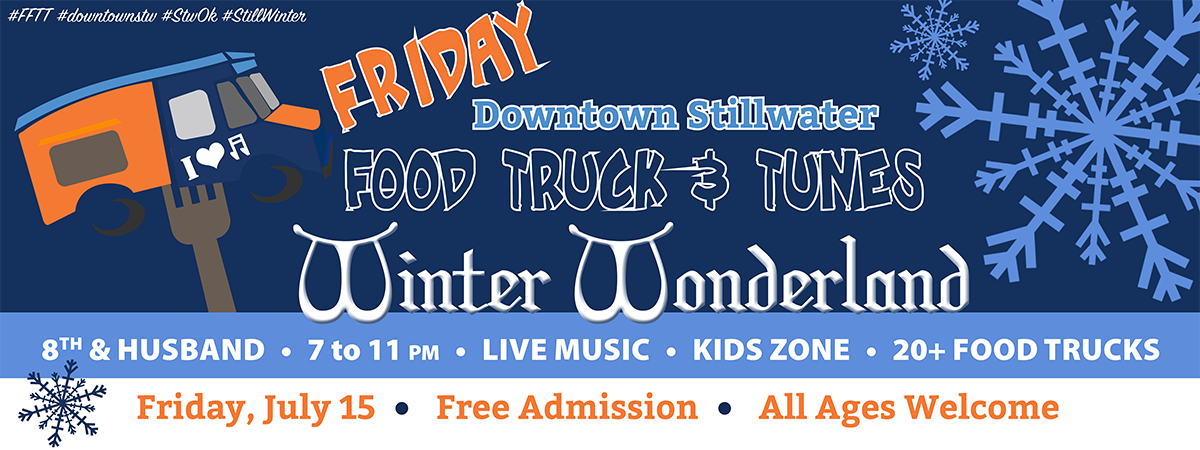StillwaterOKgov's tweet photo. #FFTT Winter Wonderland is this Friday in @downtownstw from 7-11 p.m. https://t.co/MBuqhOnDY6 #StwOk #downtownstw https://t.co/mcfBUYdQPO