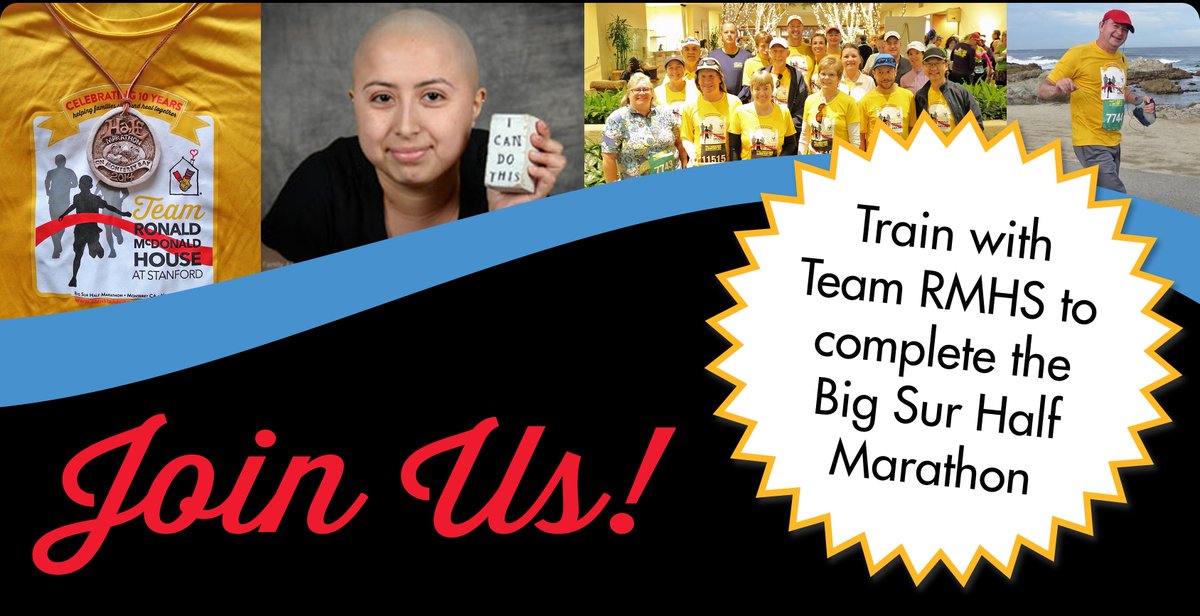 teamrmhs's tweet image. Join @teamrmh tomorrow for our Kick Off Meeting! RSVP: bit.ly/TeamKickOff
#BigSurHalfMarathon #Team #forRMHC