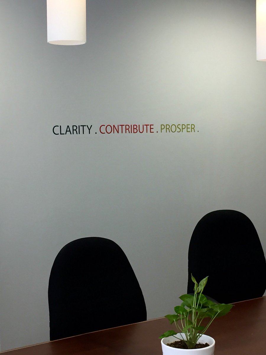 brittradius's tweet image. New wall decal = our purpose #BRITT #culture #CorePurpose #team #OfficeRefresh