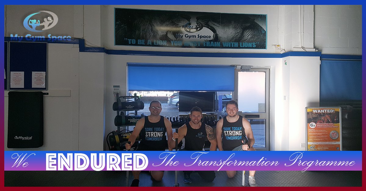 Mahoosive well done to these lads - Graduating our 8 week transformation. And loved every second of it!