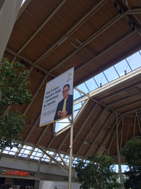 Flying high in Exton Sq Mall! Every savvy costumer needs to know @Sprint = $MART $AVING$ <a href="/marceloclaure/">Marcelo Claure</a> <a href="/Kpalet5/">Karen Paletta</a>