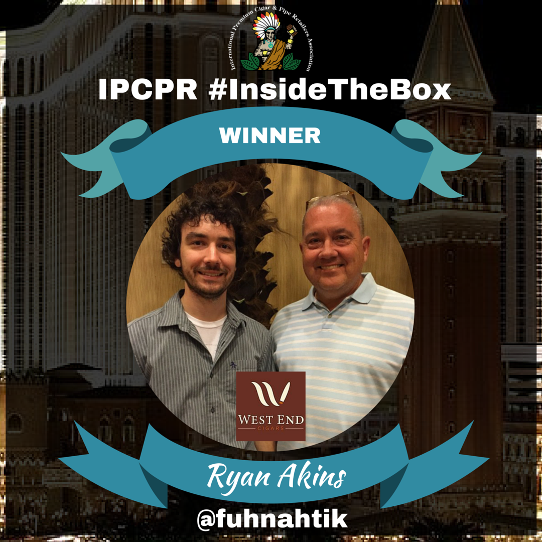 PCA1933's tweet photo. ICYMI 📦Our #InsideTheBox essay winner is @FUHNAHTIK! Fave shop: @WestEndCigars Big THANK YOU to ALL who entered! https://t.co/GTHfX2akb9