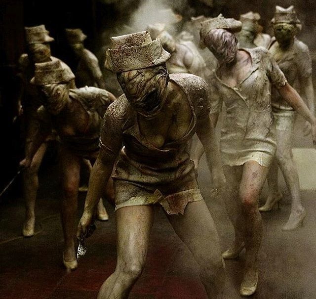 byHoRRoR's tweet photo. DreadCentral : 🔪💀 Dark Nurses for your Monday blues? #darknurse #silenthill #puppetnurse … https://t.co/vlFlKDDcAL) https://t.co/DKv2nGnA3T