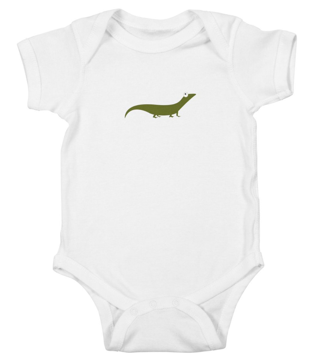 wowgreatdesigns's tweet photo. A cute animal on a baby onesie. This is what America is all about. https://t.co/Pb0zN014Hn #komododragon #babies https://t.co/8mqoullGIU
