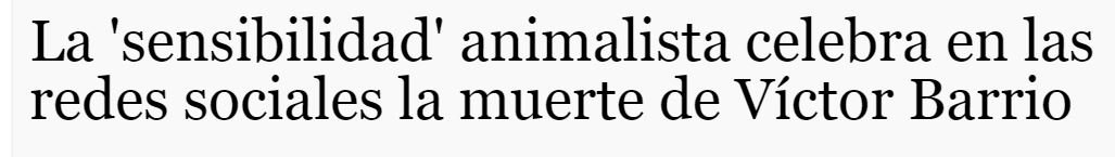 El #animalismo, a diferencia de una equilibrada sensibilidad ecológica, esconde la incapacidad para amar.