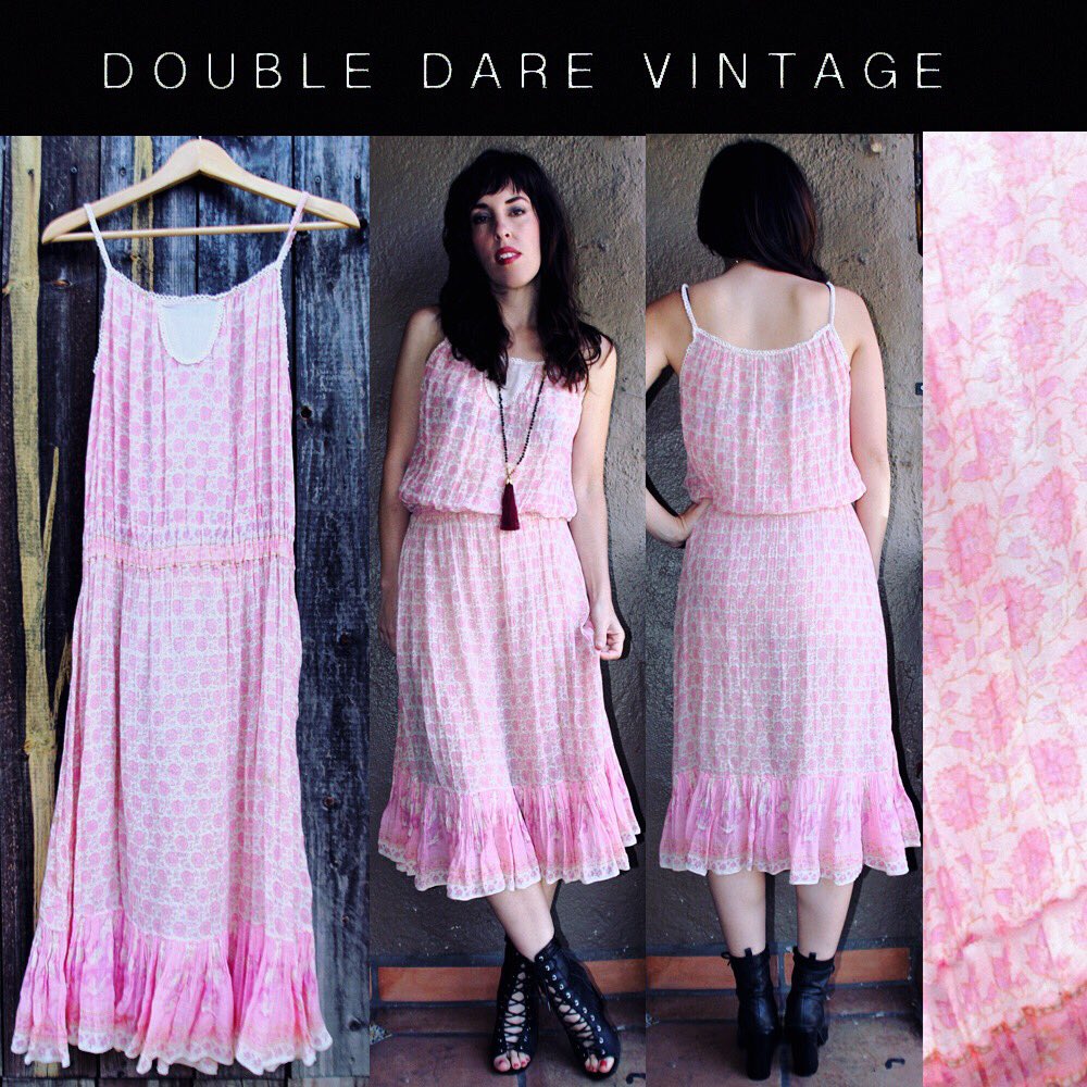 DoubleDareVTG's tweet photo. new #indiangauze #vintage up in the shop!! https://t.co/WmUDcsPOnE https://t.co/C3K8el5VKH