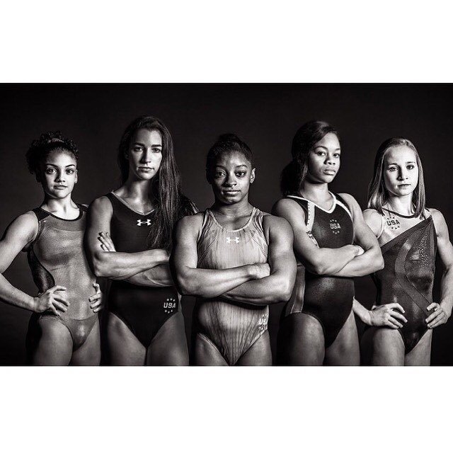 StacksStriders's tweet photo. Totally inspired! 2016 USA Olympic women's gymnastics team 🇺🇸 https://t.co/VZkNB4oYiK https://t.co/jfdQHic8dU
