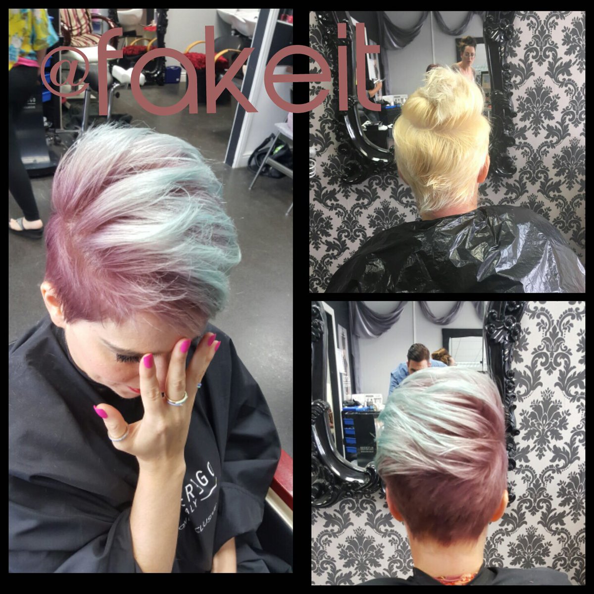 Fake it hair& beauty (@kcwhairdesign) on Twitter photo 