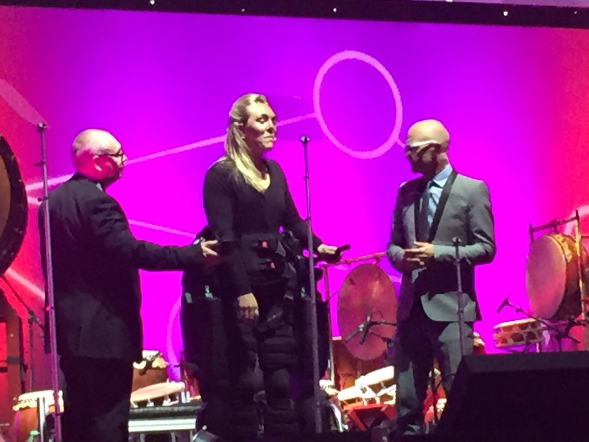 StevenAJCox's tweet image. Meet &quot;Rex&quot;: the #RoboticExoskeleton #EnablingMobility for those less able.  #BITCawards