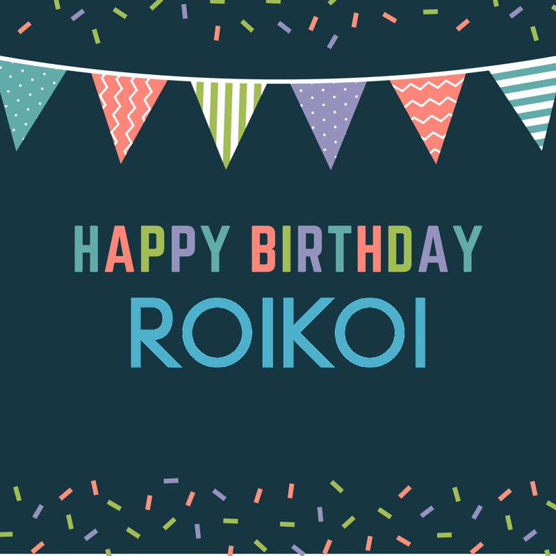ROIKOI's tweet photo. Happy birthday to us! #ROIKOI #startup #ATX #mondaycelebration https://t.co/z3LlhIN59E