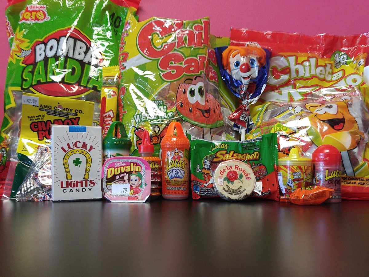 _kernelcorner_'s tweet photo. Swing by and try some of our newest Mexican candies! https://t.co/TcfEZXapgQ