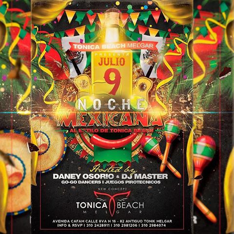TonicaBeach's tweet photo. cada fin de semana con lo mejor de la rumba en melgar https://t.co/66DYHmPLqj