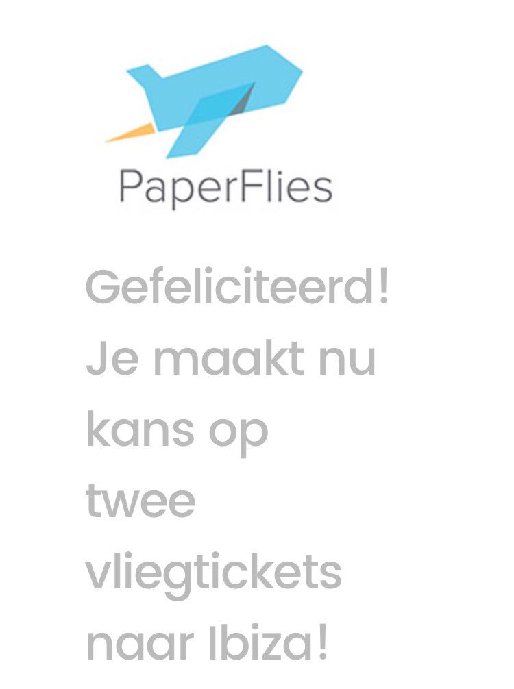 jannealers's tweet photo. Fingers crossed #paperflies @PaperFliesNL 🙌 https://t.co/HfGyPV1aBc