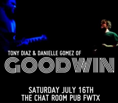 GOODWINtweets's tweet photo. This Sat at The Chat Room Pub FW
@TonyDiazII &amp; @GoodwinAudio  of  @GOODWINtweets open for @TUCBAND https://t.co/Yy0aZcdMaz