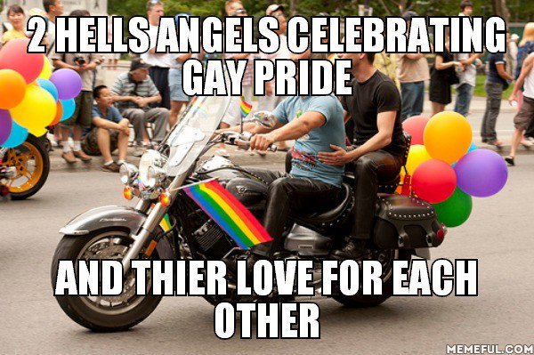 JohnHellsAngels's tweet photo. @LGSMpride @DurhamGala #Homosexual #gaypride #HellsAngels #HAMC #hells #angels #rape #homo #gay #GayHellsAngels https://t.co/ml0T0Ymdqn