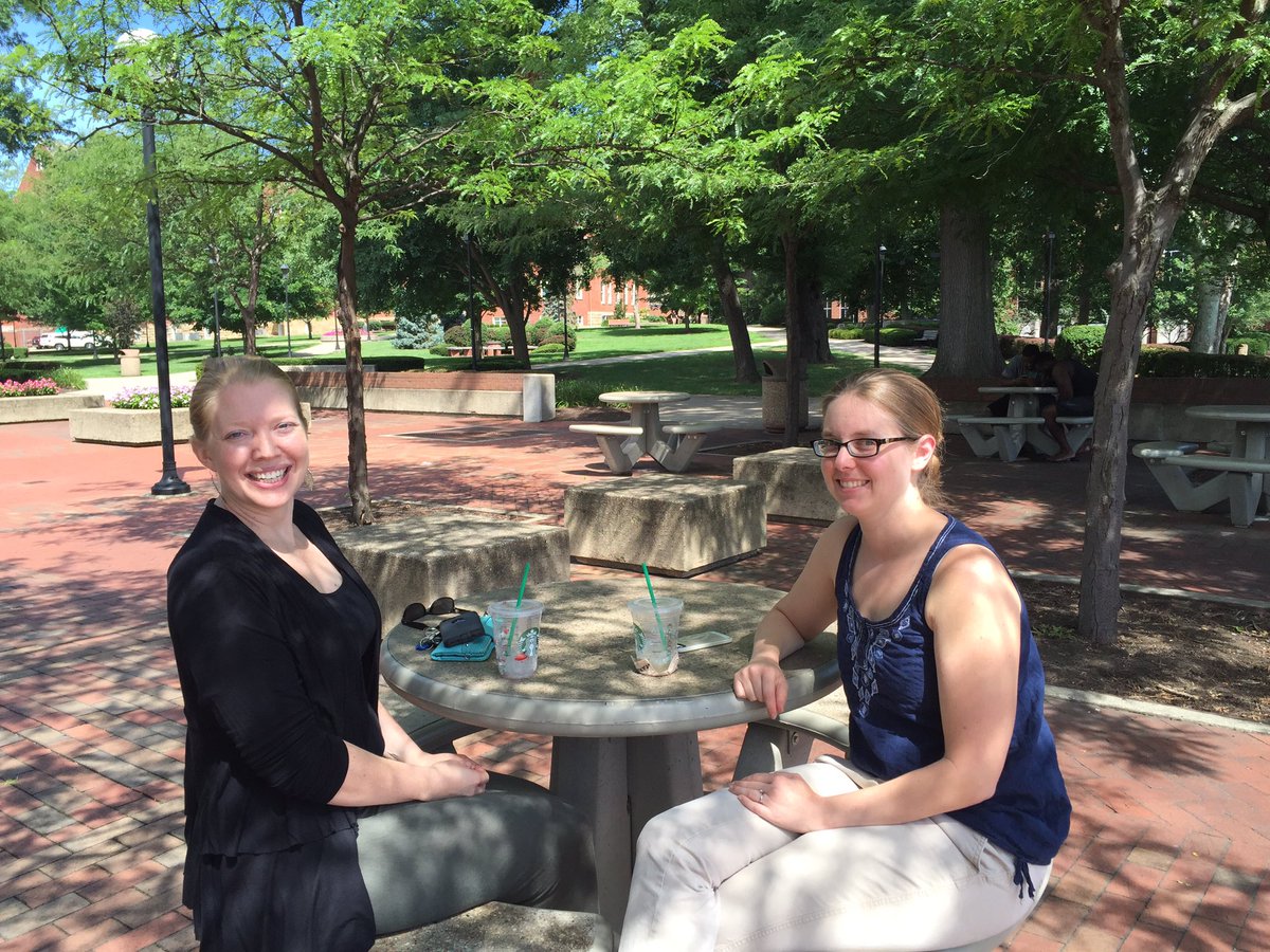 CTLMU's tweet photo. #MeetingoftheMinds members of the faculty learning community on the pedagogy of undergrad research #MUFacultyRock https://t.co/UF5E40zTiV
