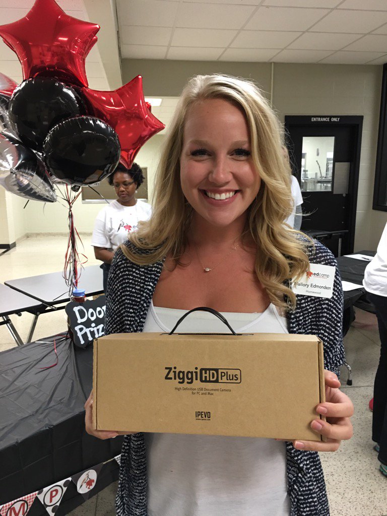 EdCampLdrAL's tweet photo. Thanks @ipevo for the amazing door prizes for #EdCampLdrAL #ziggi https://t.co/hwoCG0HYMG