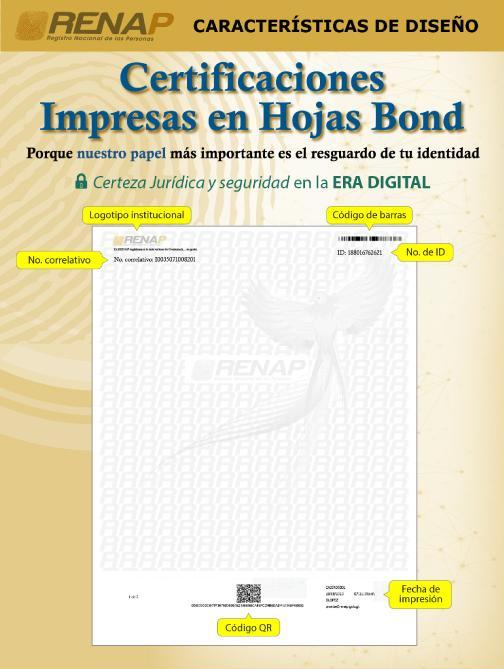 renapgt's tweet photo. La certificaciones que extiende RENAP cuentan con medidas de seguridad. Más información: https://t.co/UWl58YTP3s https://t.co/b6JuR20Bfq